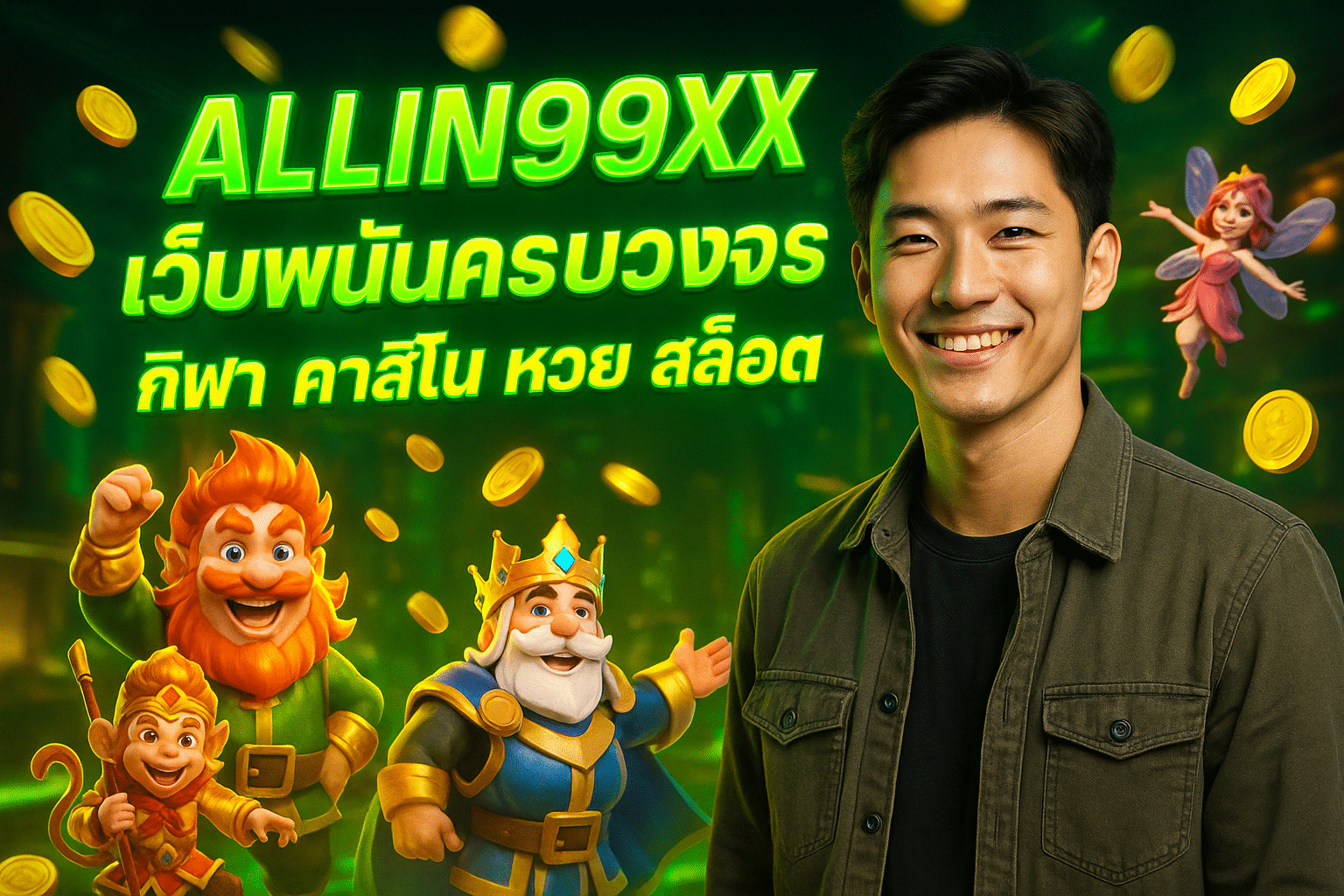 ALLIN99XX เว็บพนันครบวงจร กีฬา คาสิโน หวย สล็อต