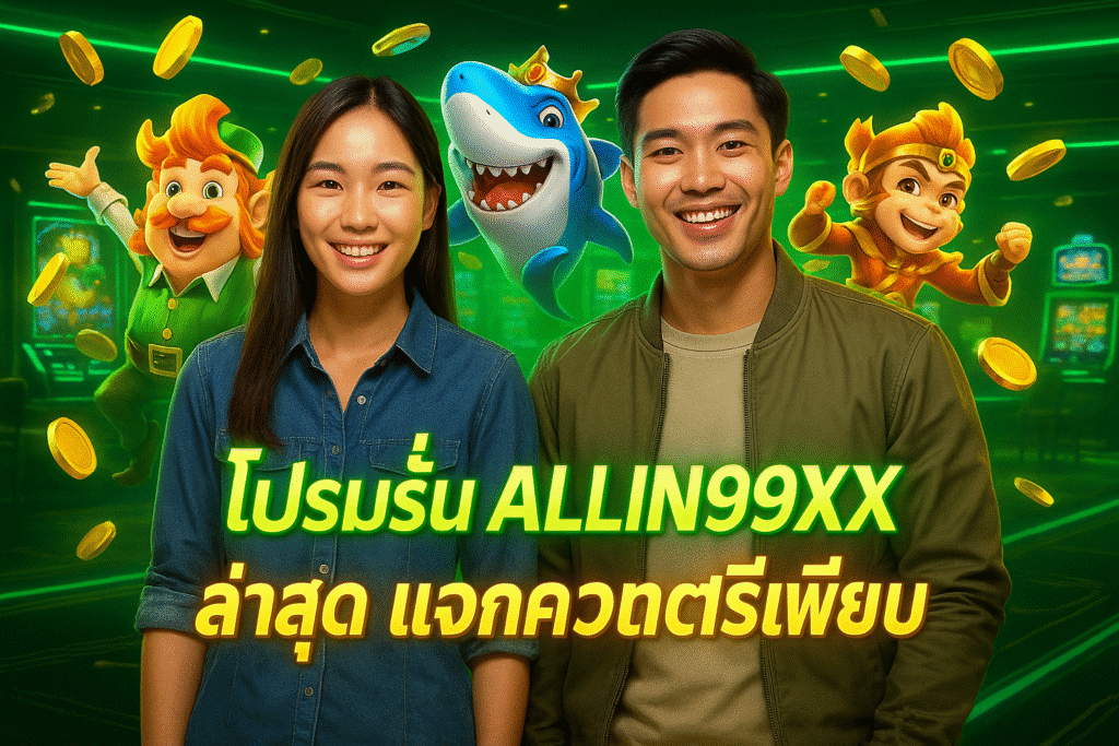 โปรโมชั่น ALLIN99XX ล่าสุด แจกเครดิตฟรีเพียบ