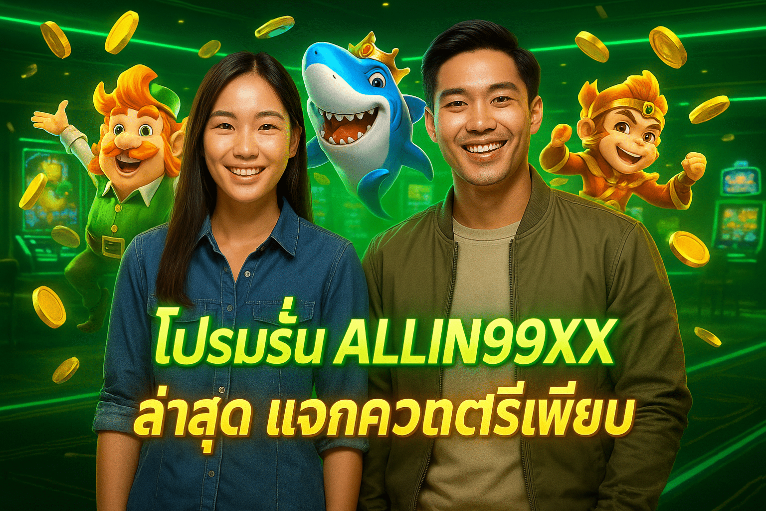 โปรโมชั่น ALLIN99XX ล่าสุด แจกเครดิตฟรีเพียบ