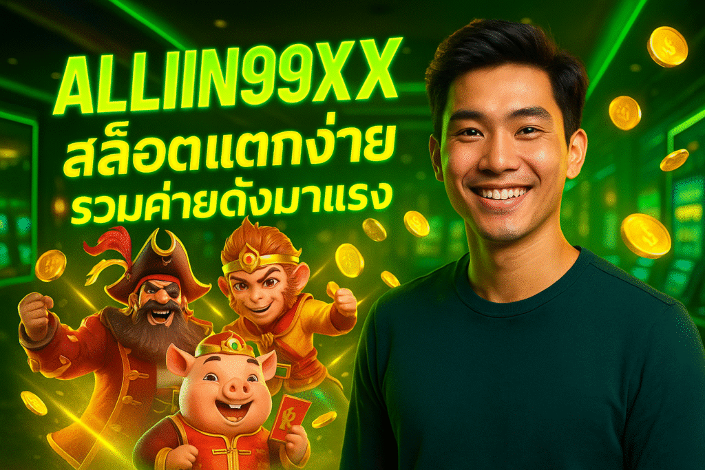 ALLIN99XX สล็อตแตกง่าย รวมค่ายดังมาแรง