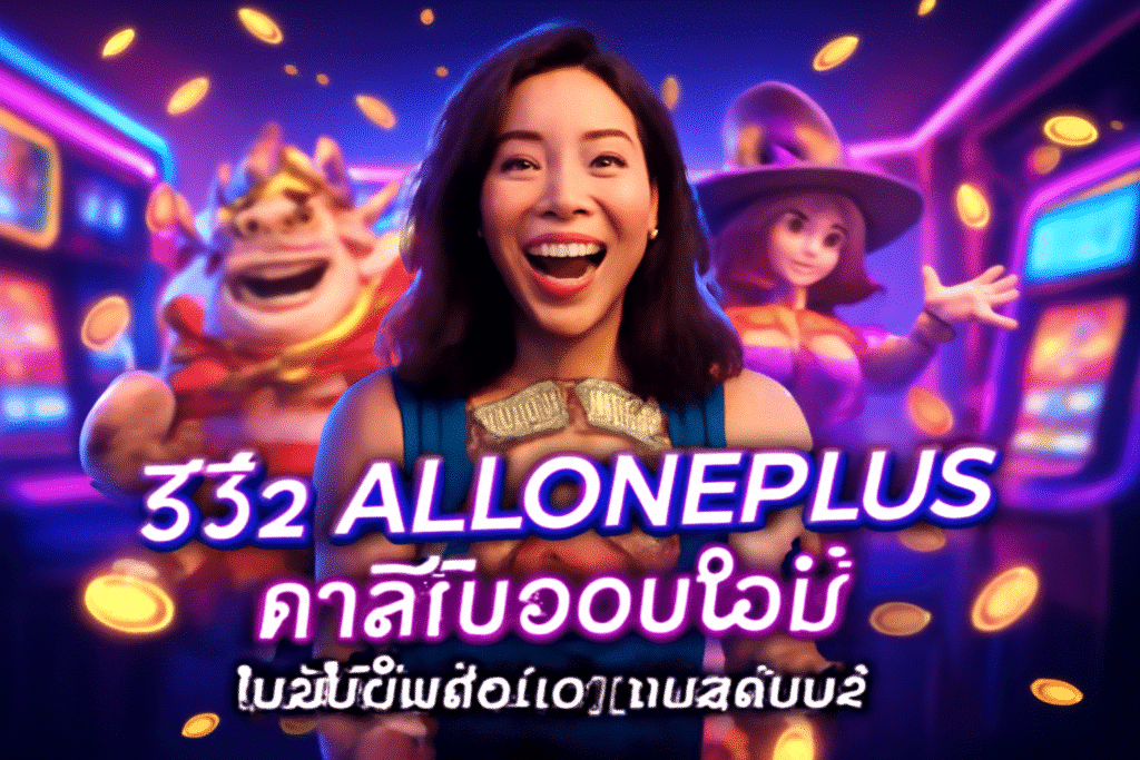 รีวิว ALLONEPLUS คาสิโนออนไลน์: โปรโมชั่นเด็ดและเกมสุดมันส์